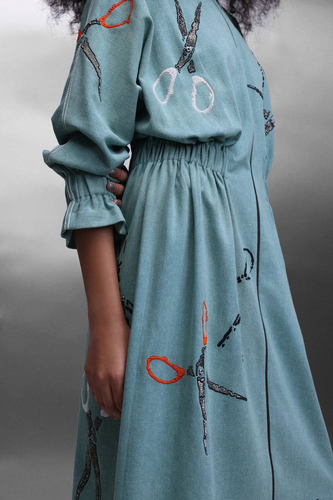 SCISSORS JACKET DRESS