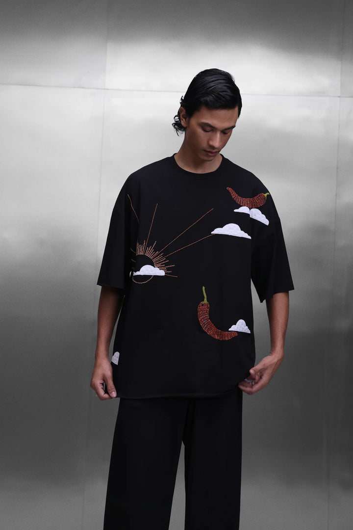 SUN AND SPICE BOXY T-SHIRT