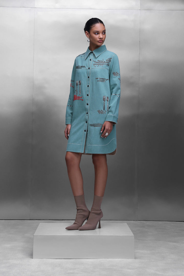 CUTLERY SHACKET DRESS