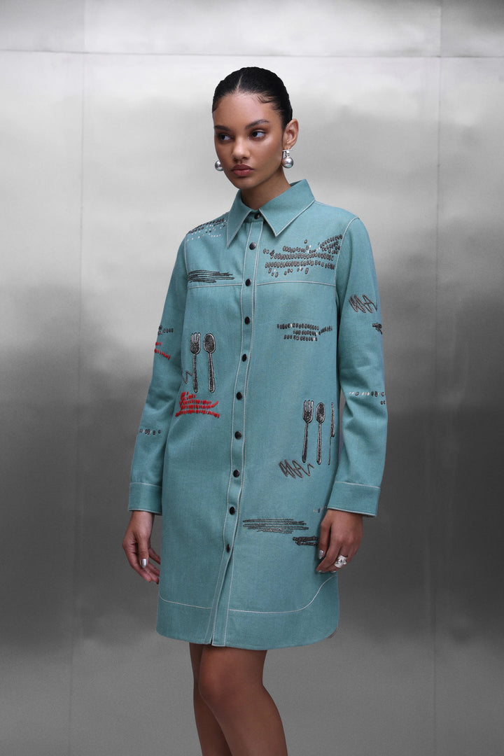 CUTLERY SHACKET DRESS