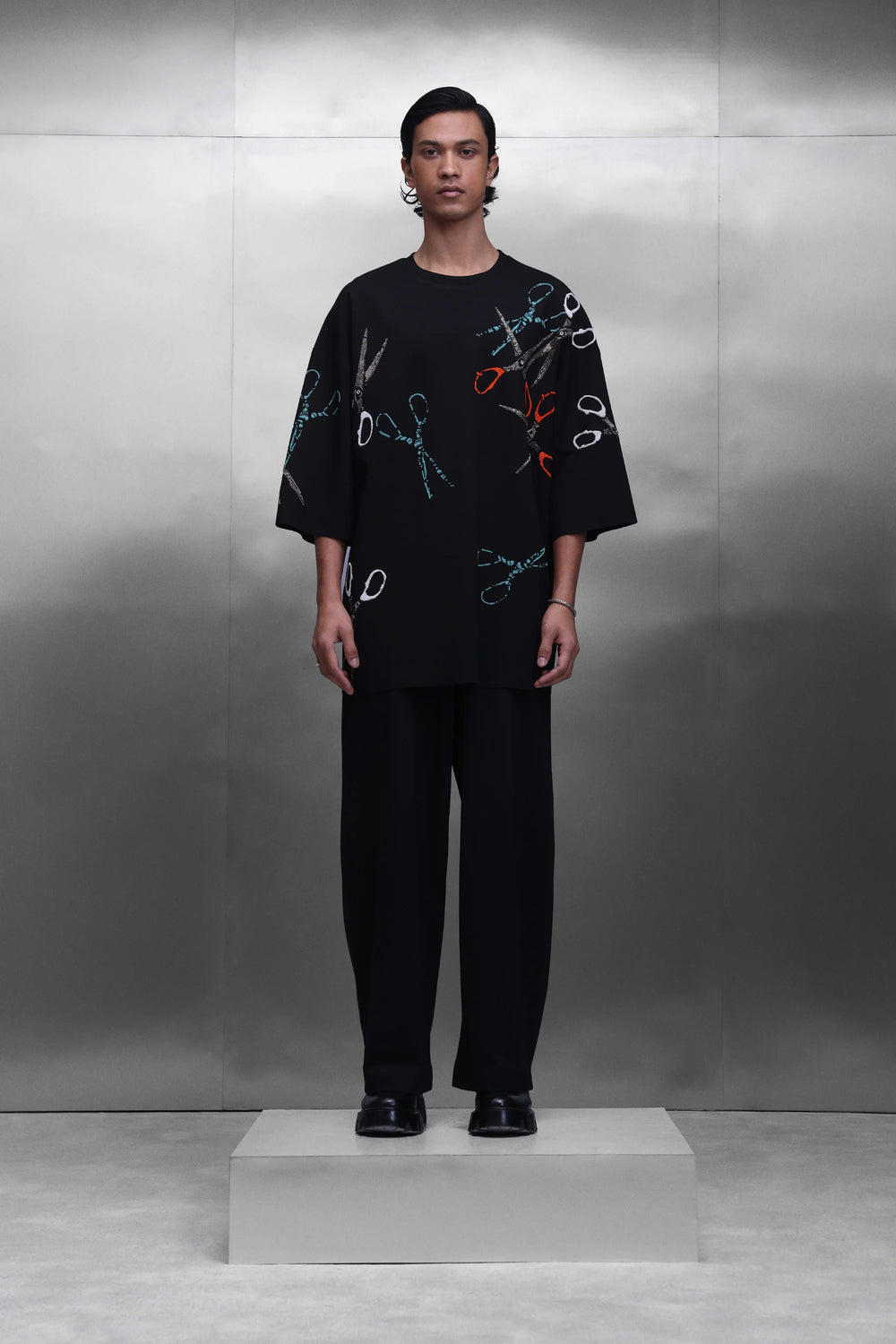 SCISSORS BOXY T-SHIRT