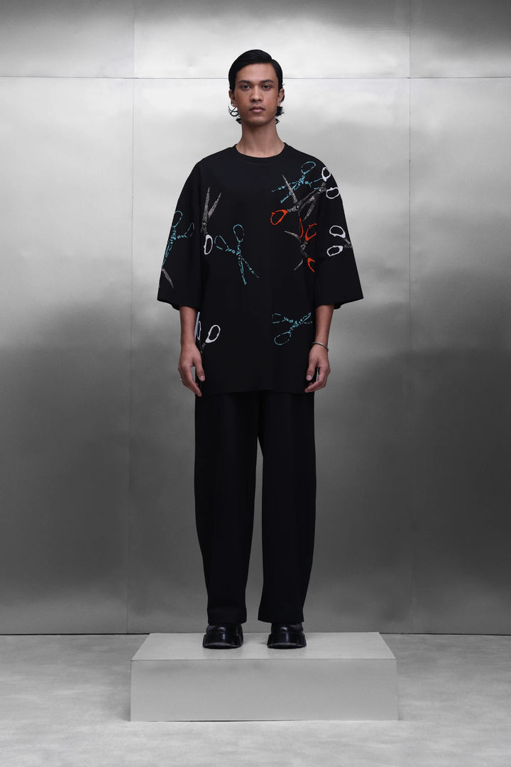 SCISSORS BOXY T-SHIRT