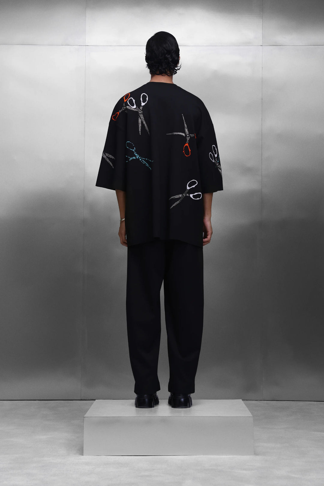 SCISSORS BOXY T-SHIRT