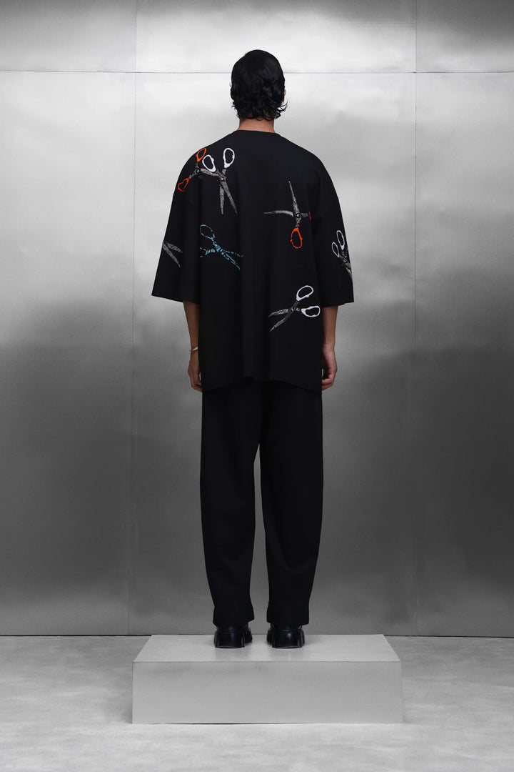 SCISSORS BOXY T-SHIRT