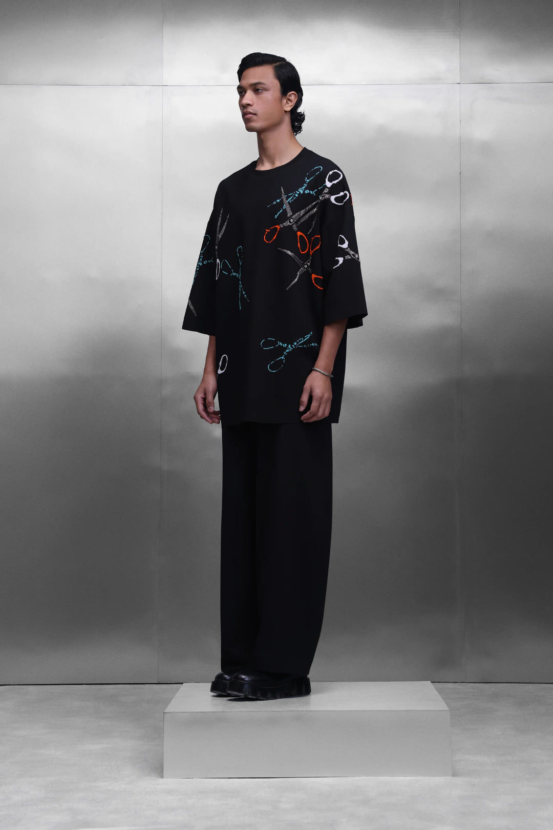 SCISSORS BOXY T-SHIRT