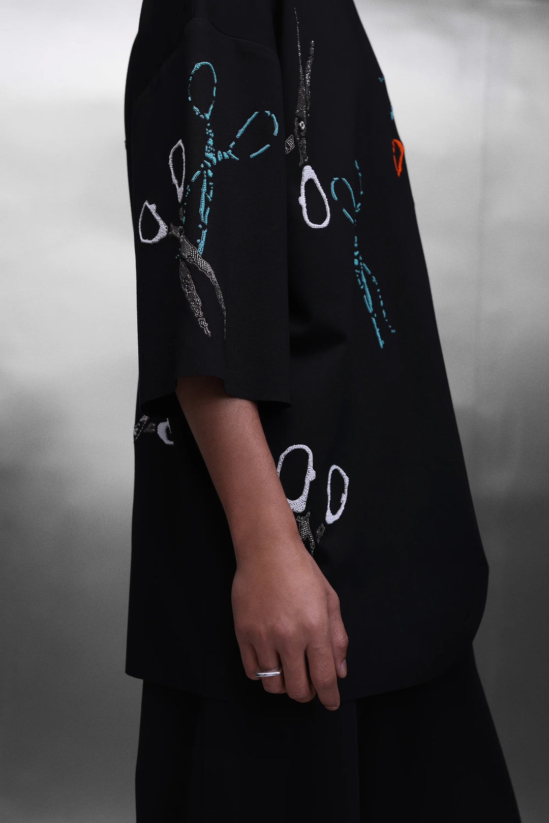 SCISSORS BOXY T-SHIRT