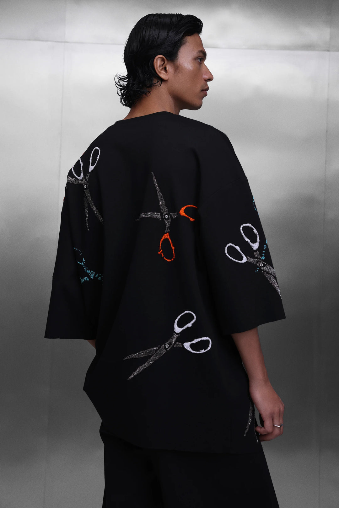 SCISSORS BOXY T-SHIRT