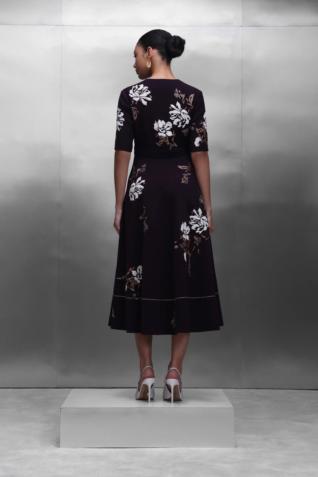 PEONIES CIRCULAR DRESS