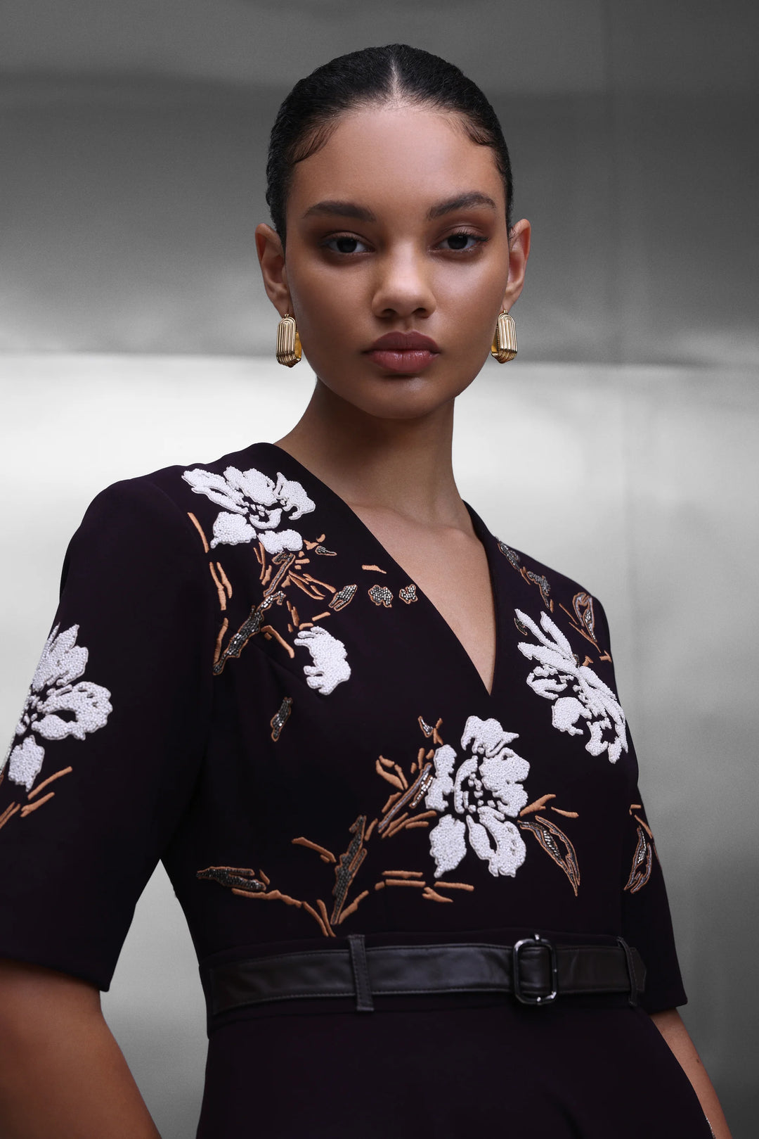 PEONIES CIRCULAR DRESS