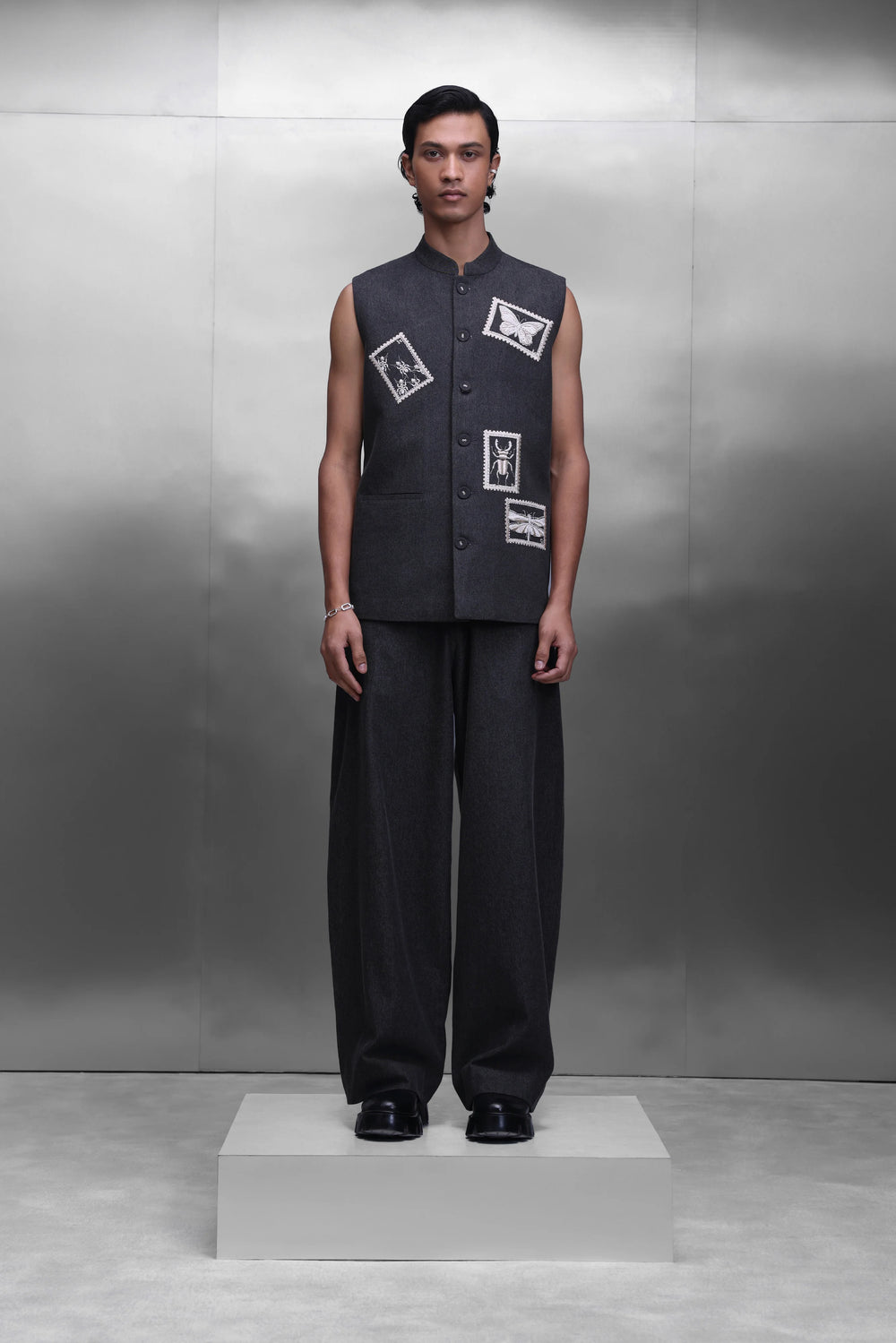 BUG STAMP NEHRU JACKET