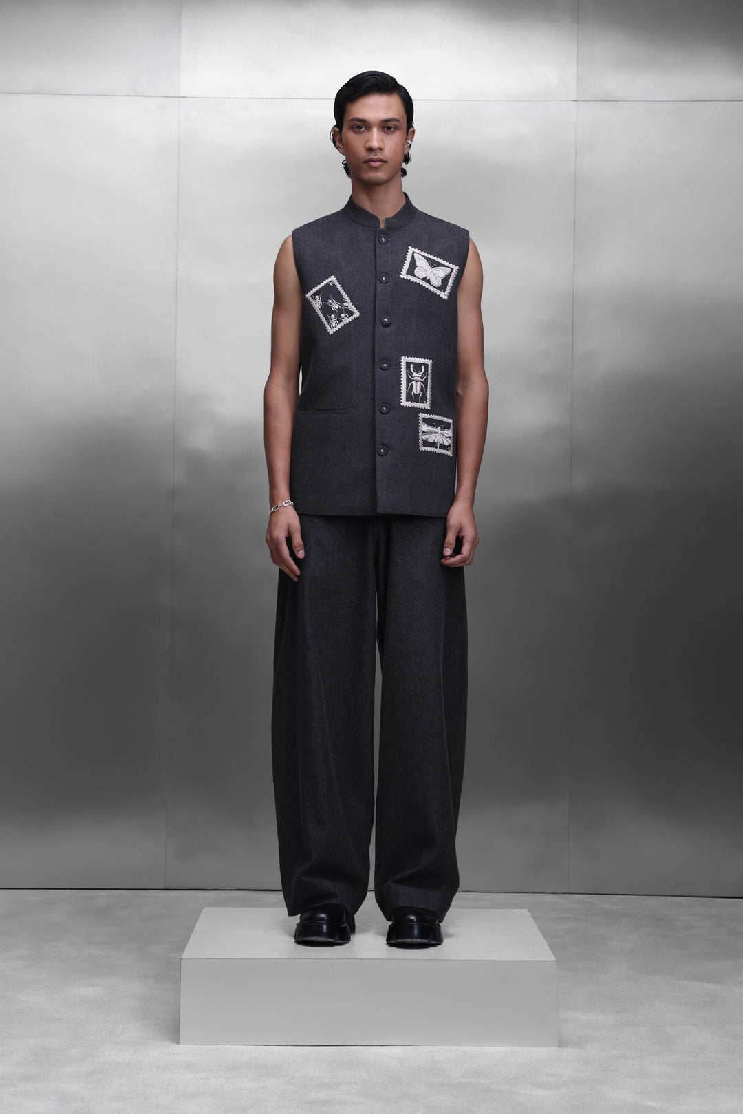 BUG STAMP NEHRU JACKET