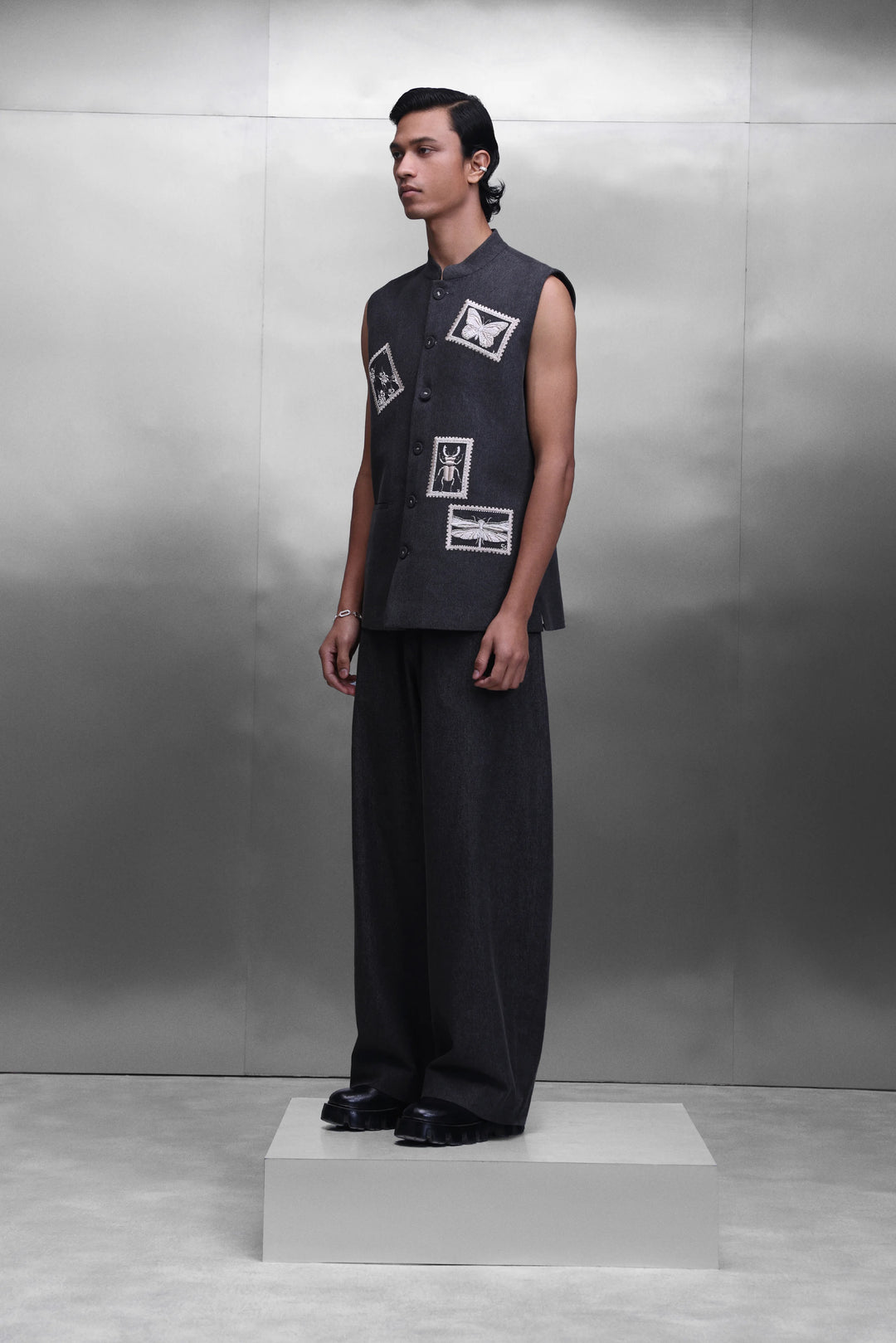 BUG STAMP NEHRU JACKET
