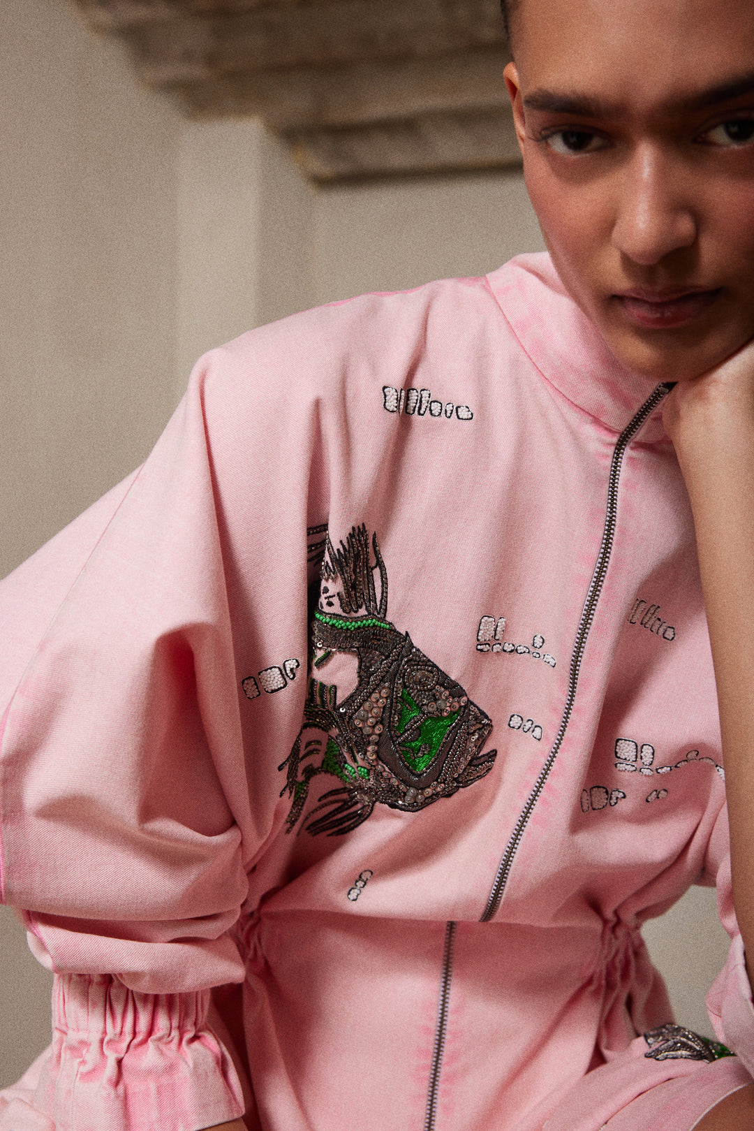 BIG FISH JACKET DRESS