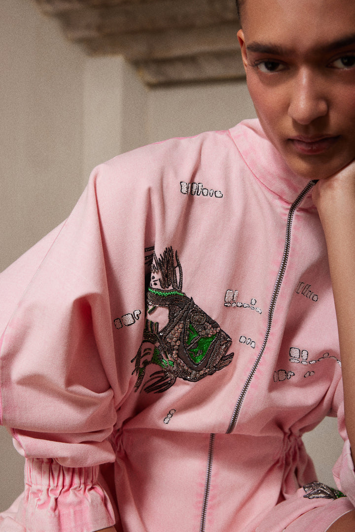 BIG FISH JACKET DRESS