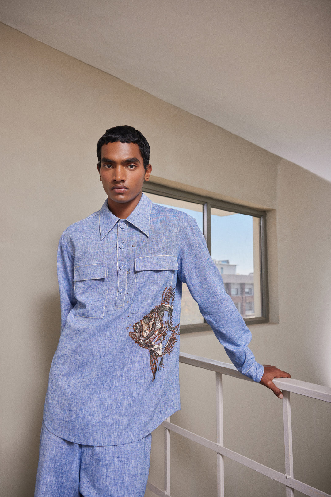 BIG FISH FULL SLEEVE SHIRT