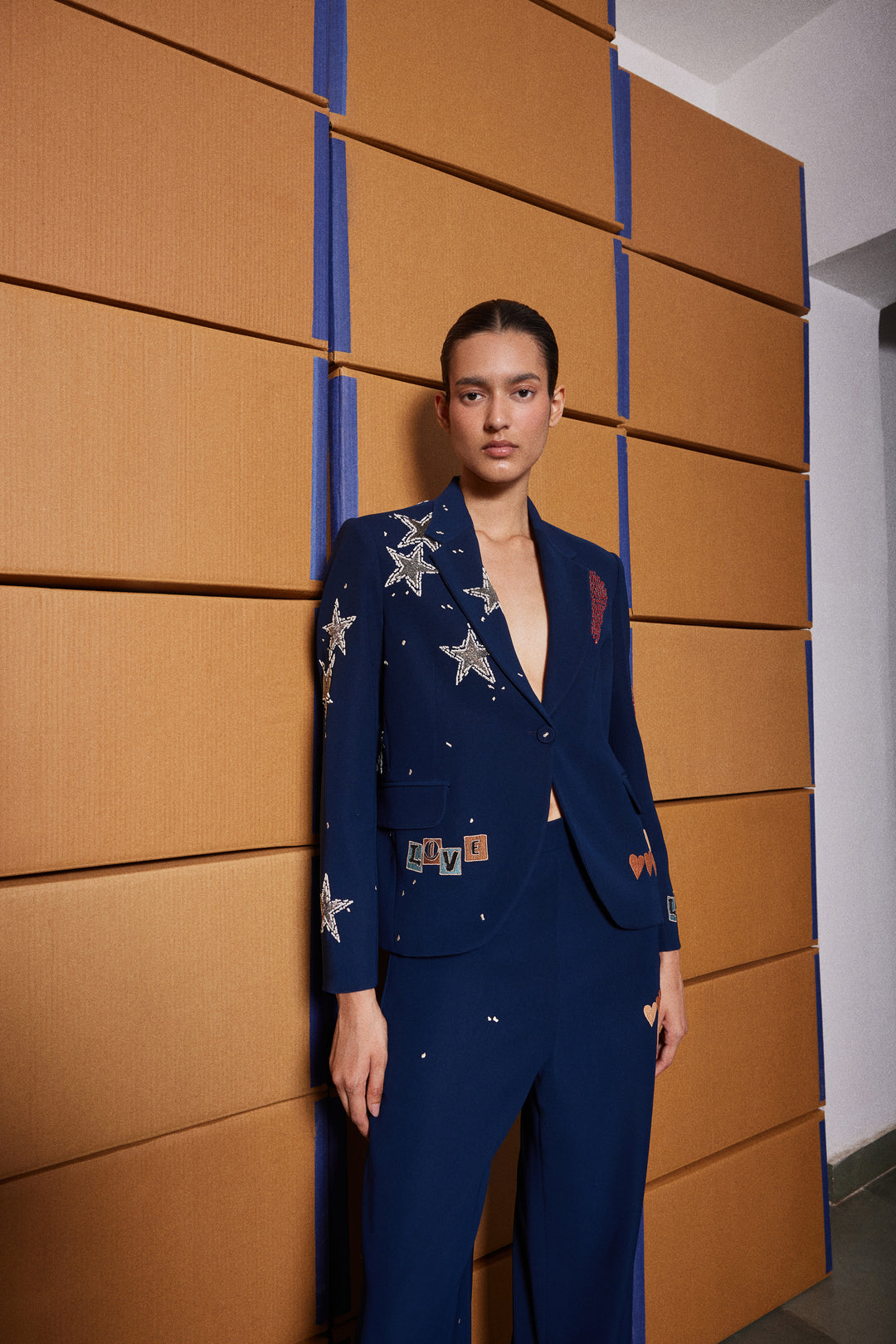 PANTS OF ( HEART AND STAR BLAZER )