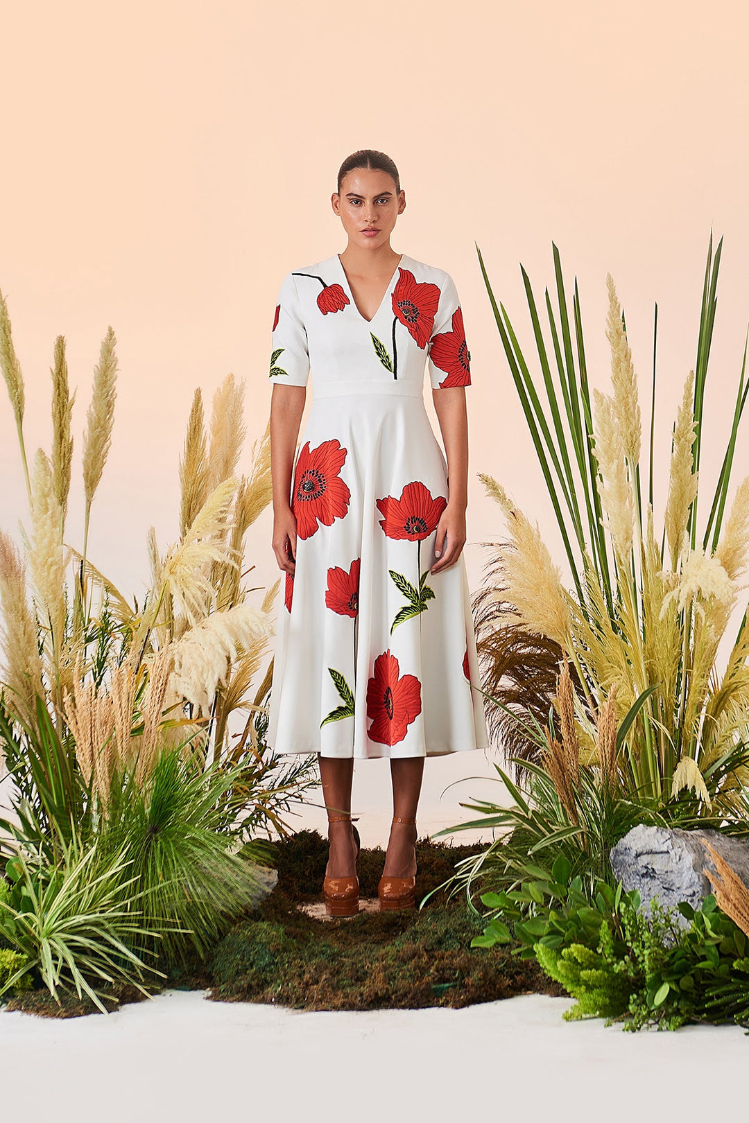 Dia Mirza In Poppy Circular Dress