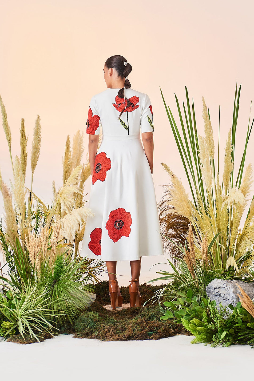 Dia Mirza In Poppy Circular Dress