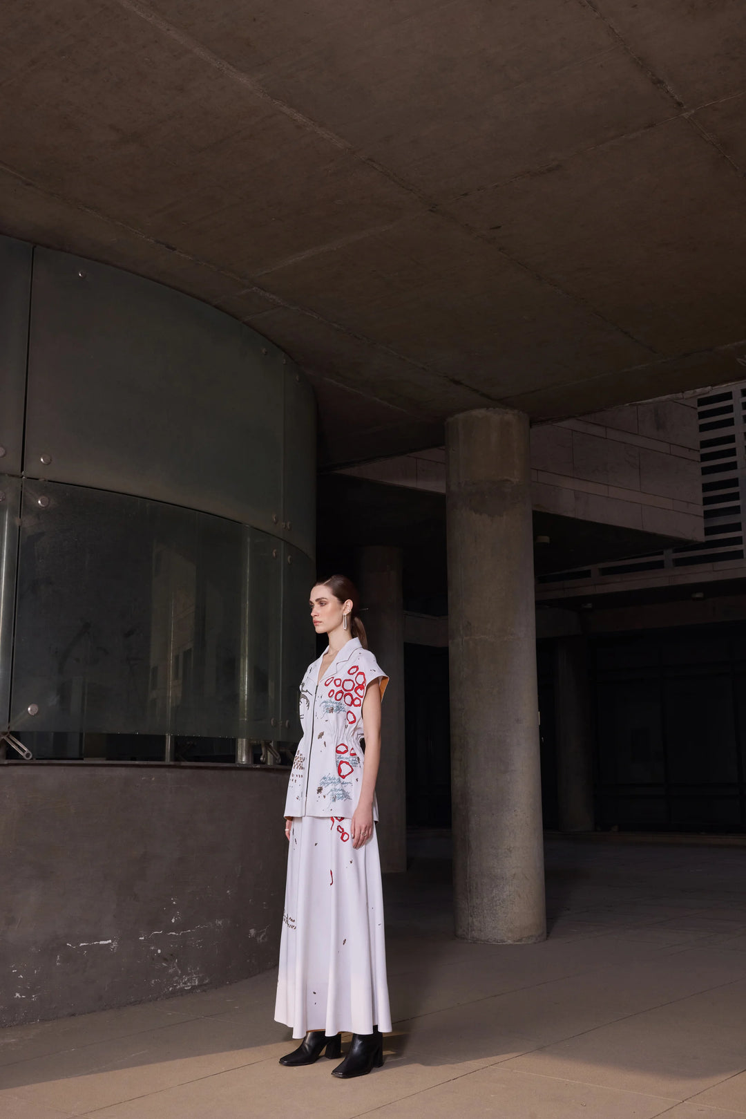 CIRCULAR SKIRT OF BUG THEORY ROBE JACKET