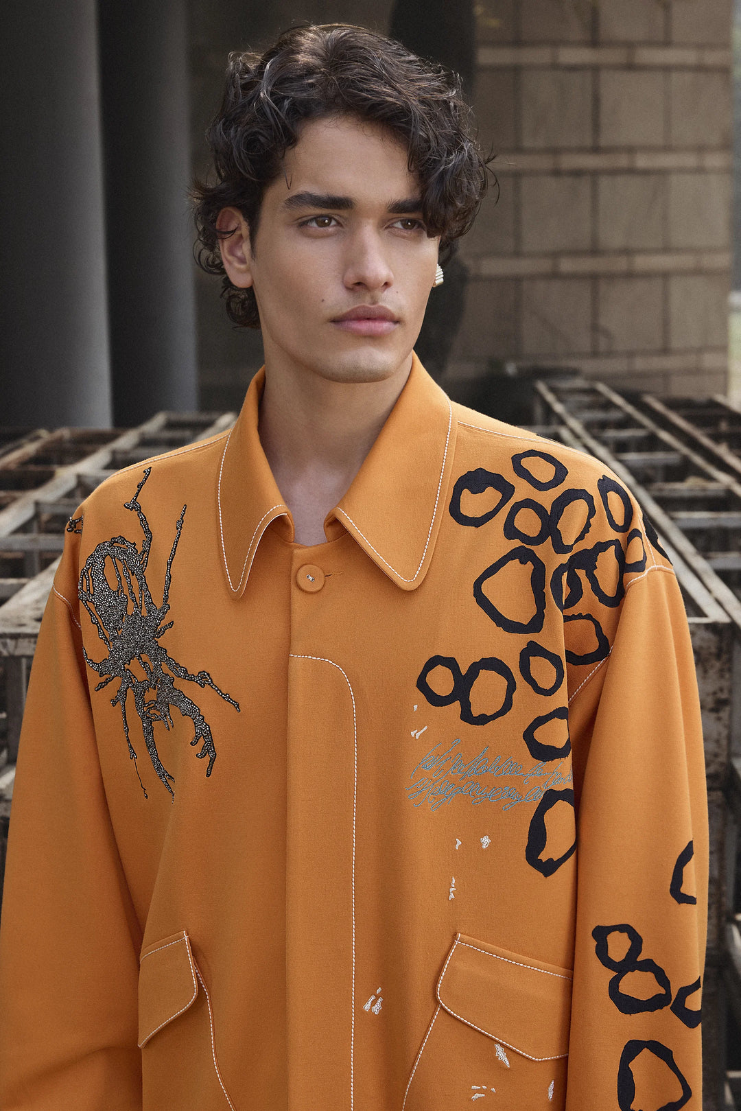 BUG THEORY OVERSIZED JACKET WITH BAGGY PANTS