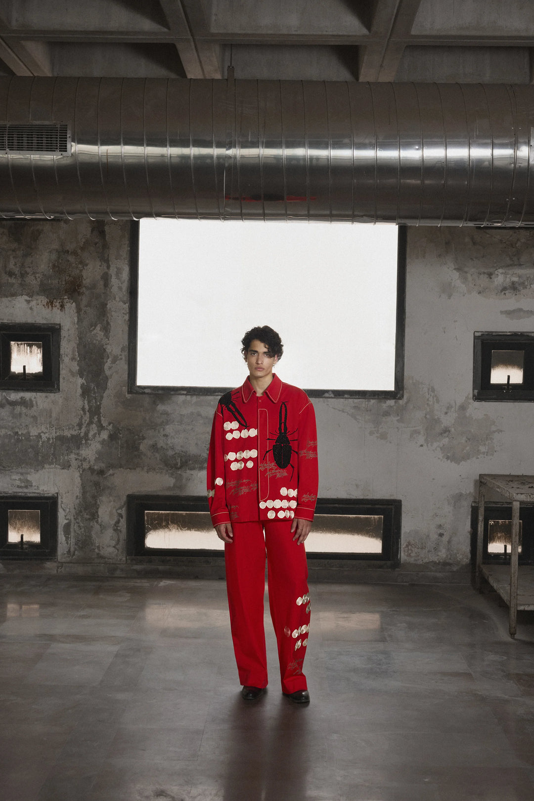 BUGGED OUT OVERSIZED JACKET WITH BAGGY PANTS