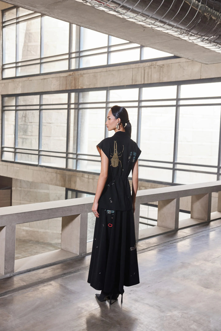CIRCULAR SKIRT OF BUG THEORY ROBE JACKET