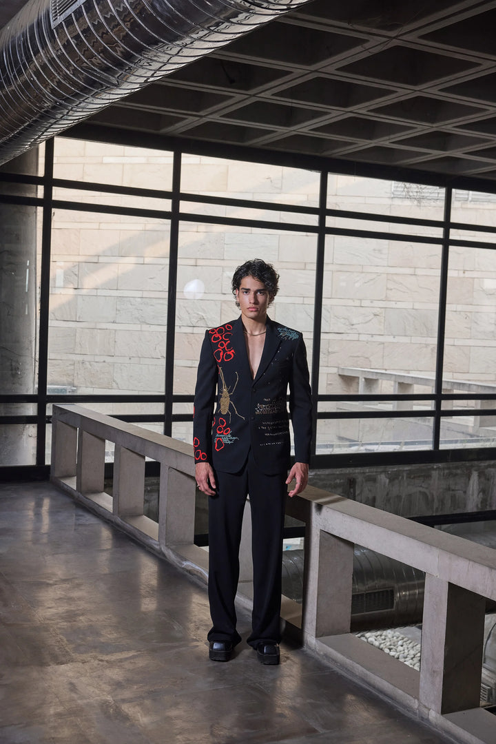 BUG THEORY BLAZER WITH STRAIGHT PANTS
