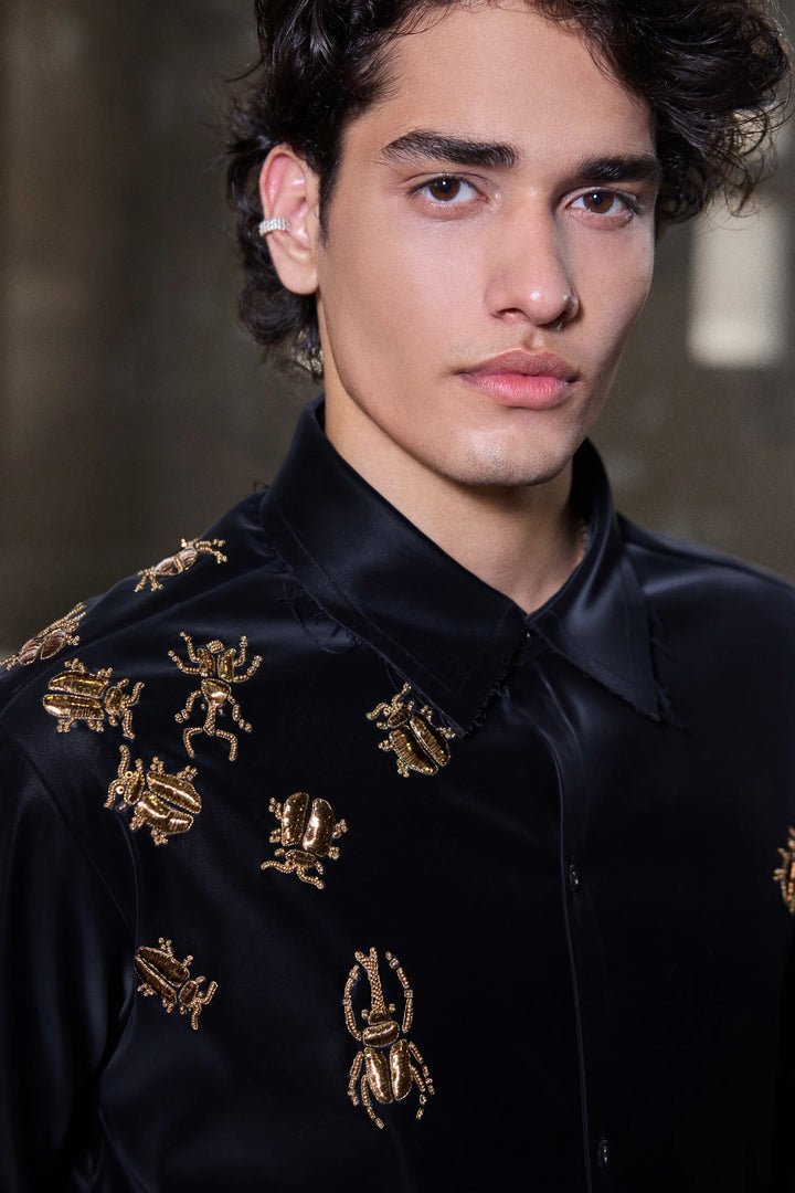 INSECT FULL SLEEVE SHIRT WITH STRAIGHT PANTS