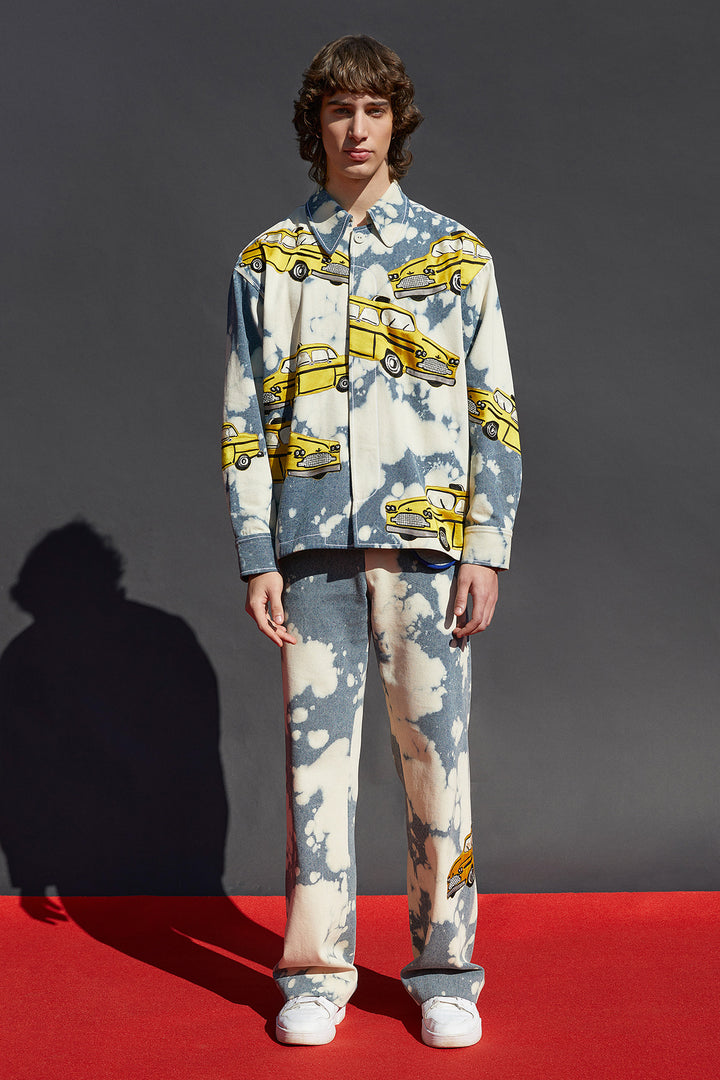 Straight Pants Of "(Taxi Oversized Jacket)"