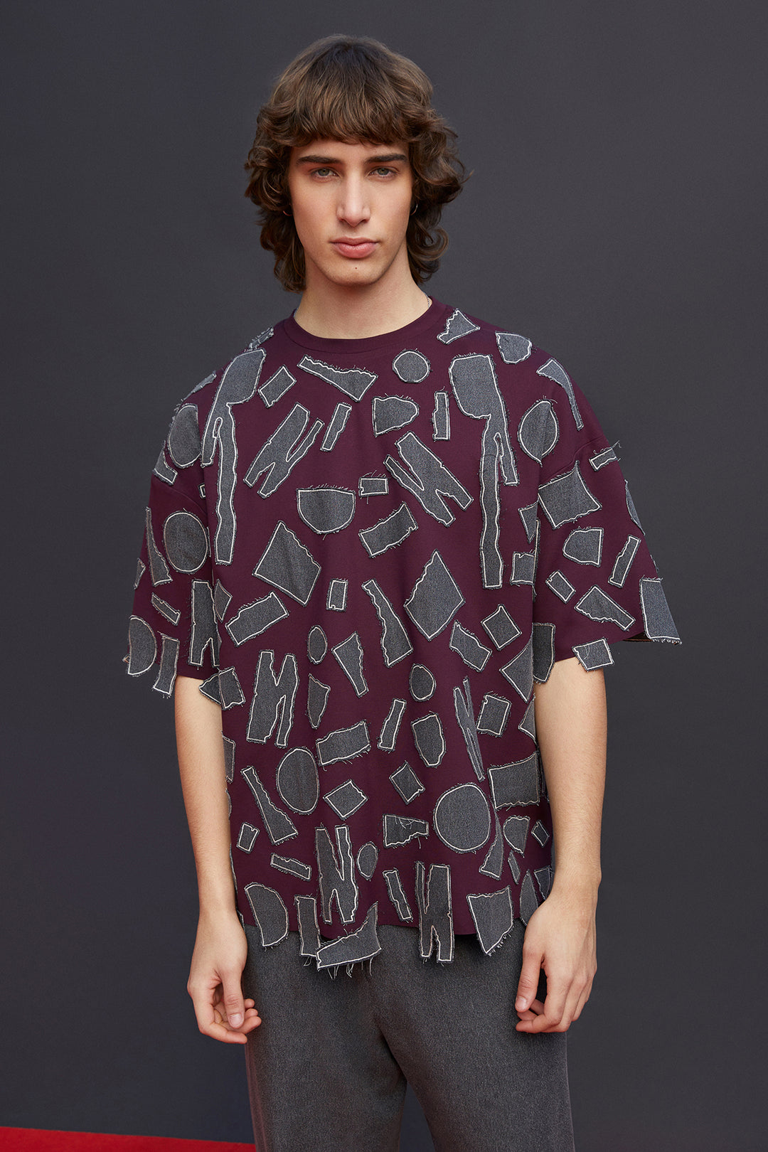 Abstract Shapes Oversized T-shirt