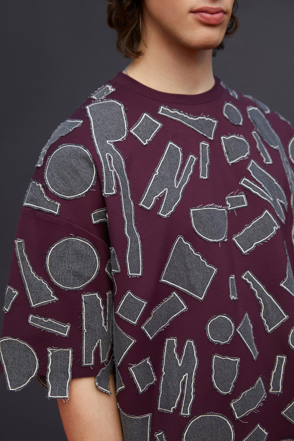 Abstract Shapes Oversized T-shirt