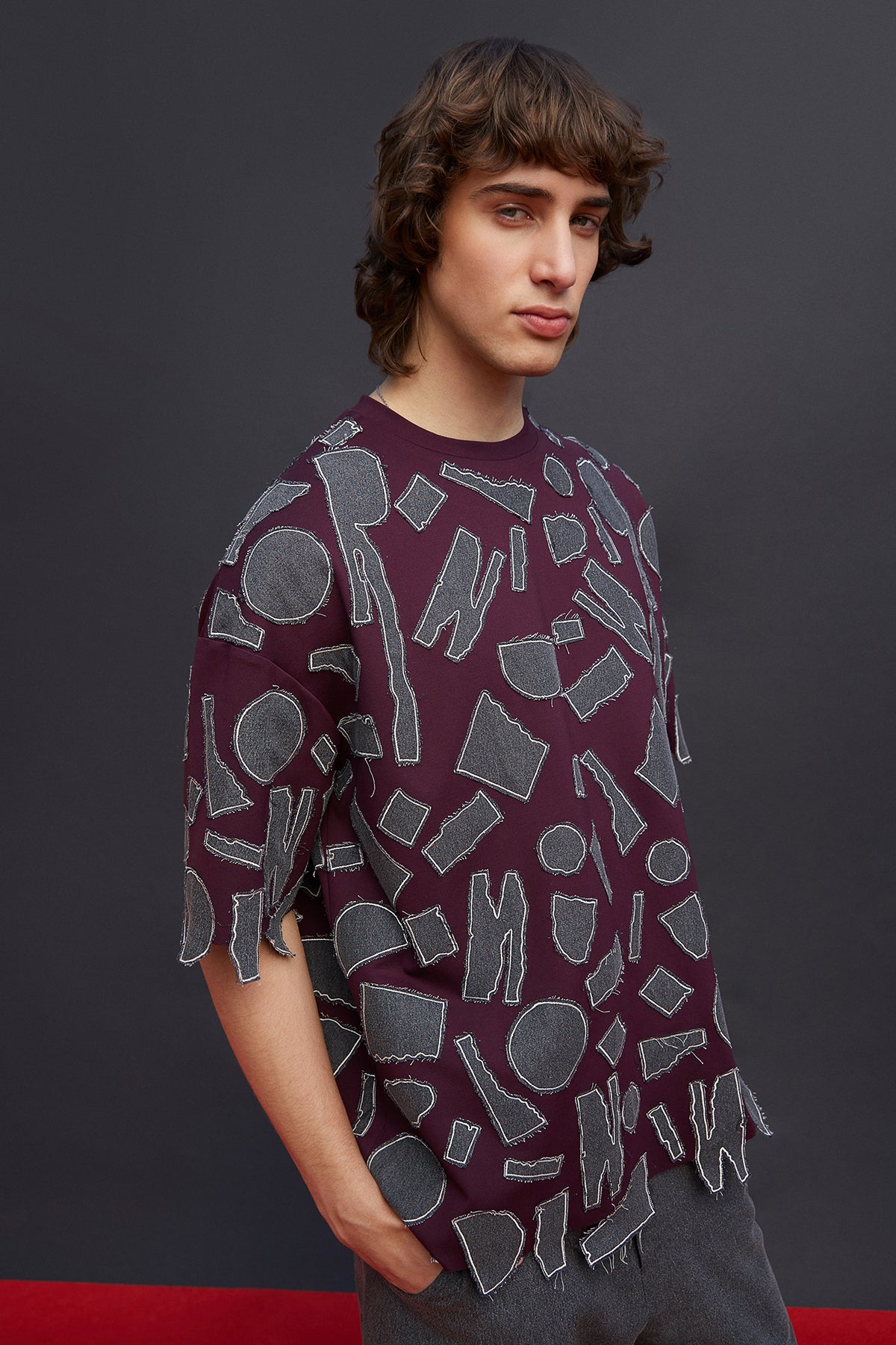 Abstract Shapes Oversized T-shirt