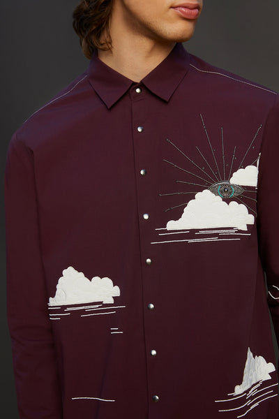 Eye Clouds Full Sleevess Shirt