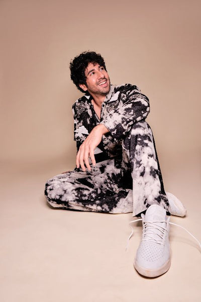 Vihaan Samat in Air Balloon,Clouds And Sun Double Layer Bomber With Pants