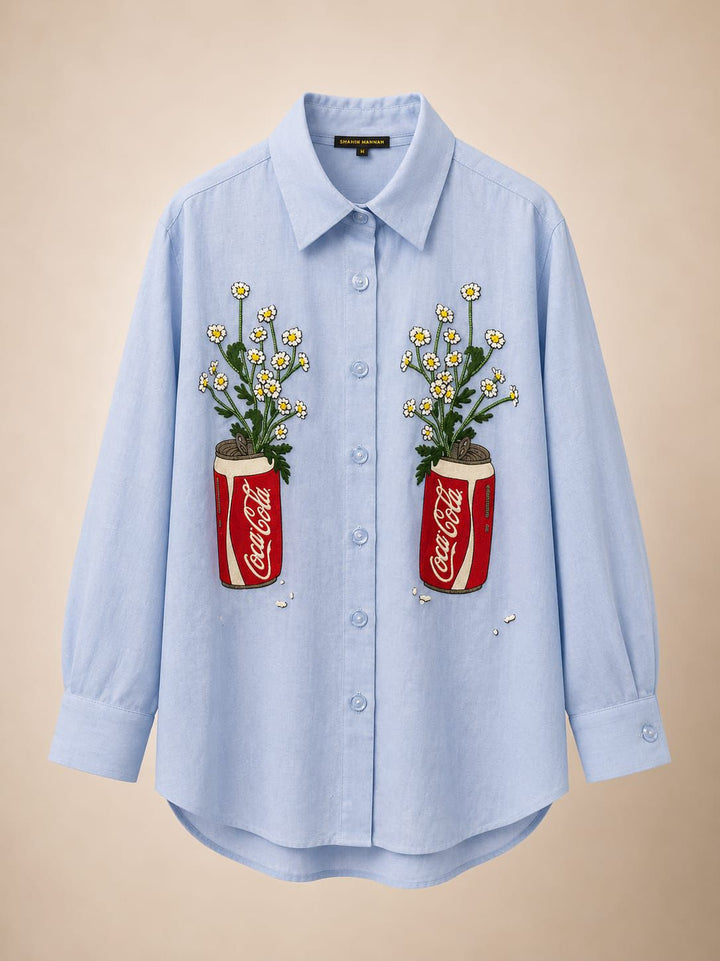 Coca Cola Bloom Oversized Shirt