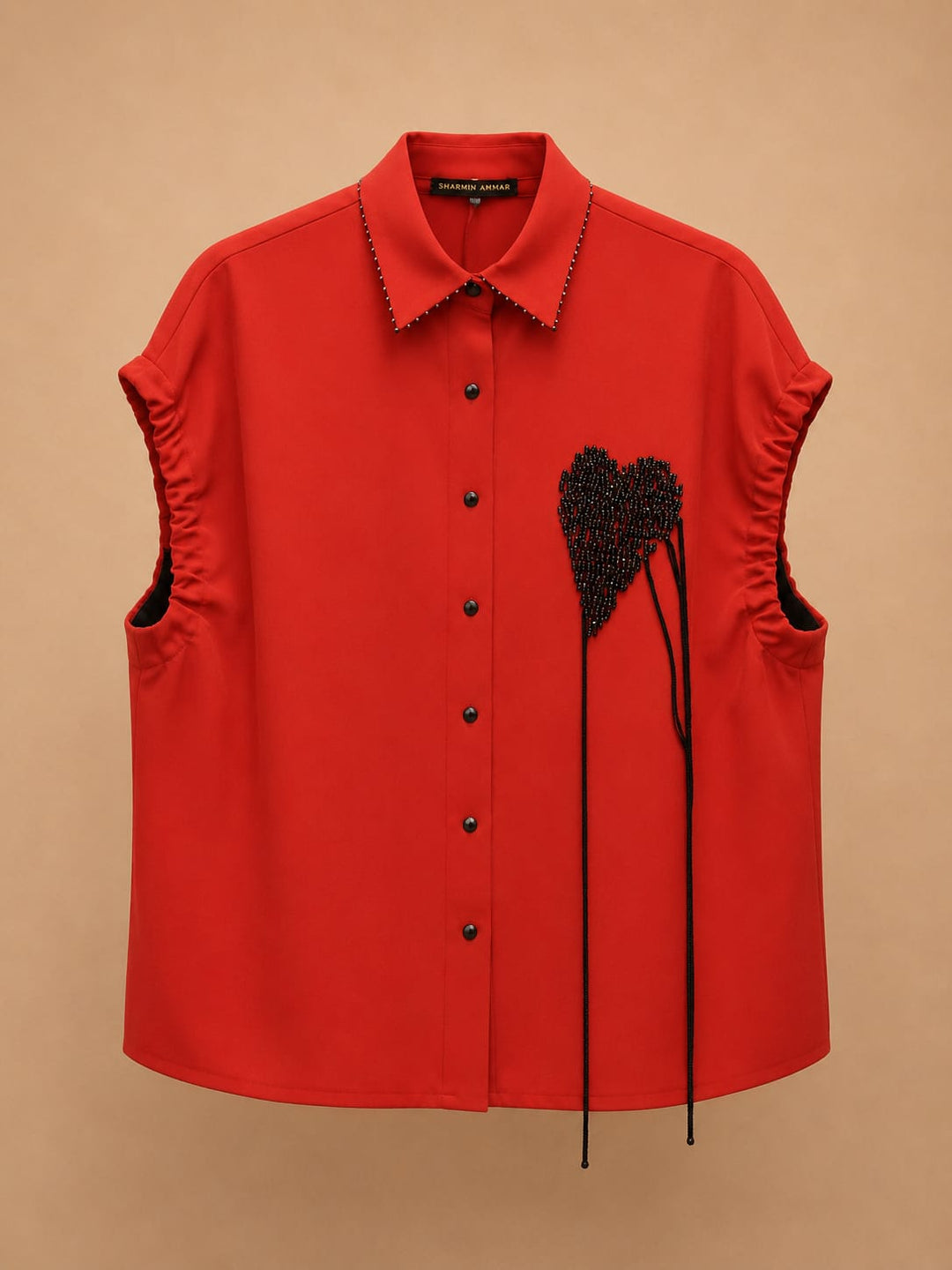 Heart Elasticated Top