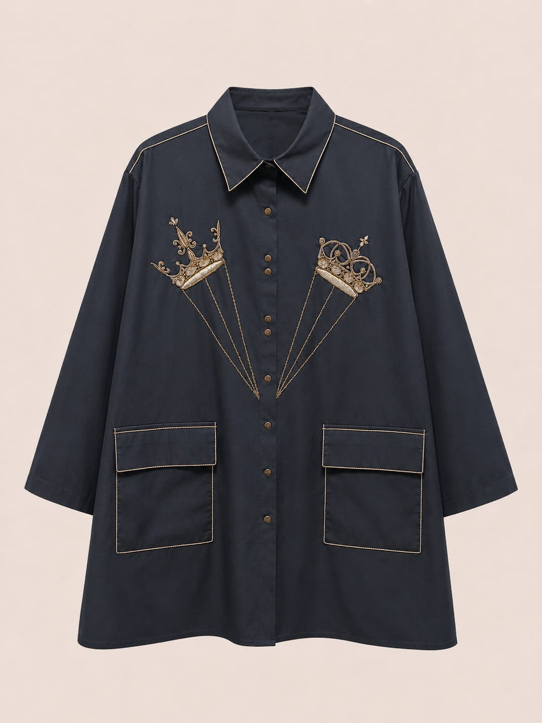 Crown Shirt Dress