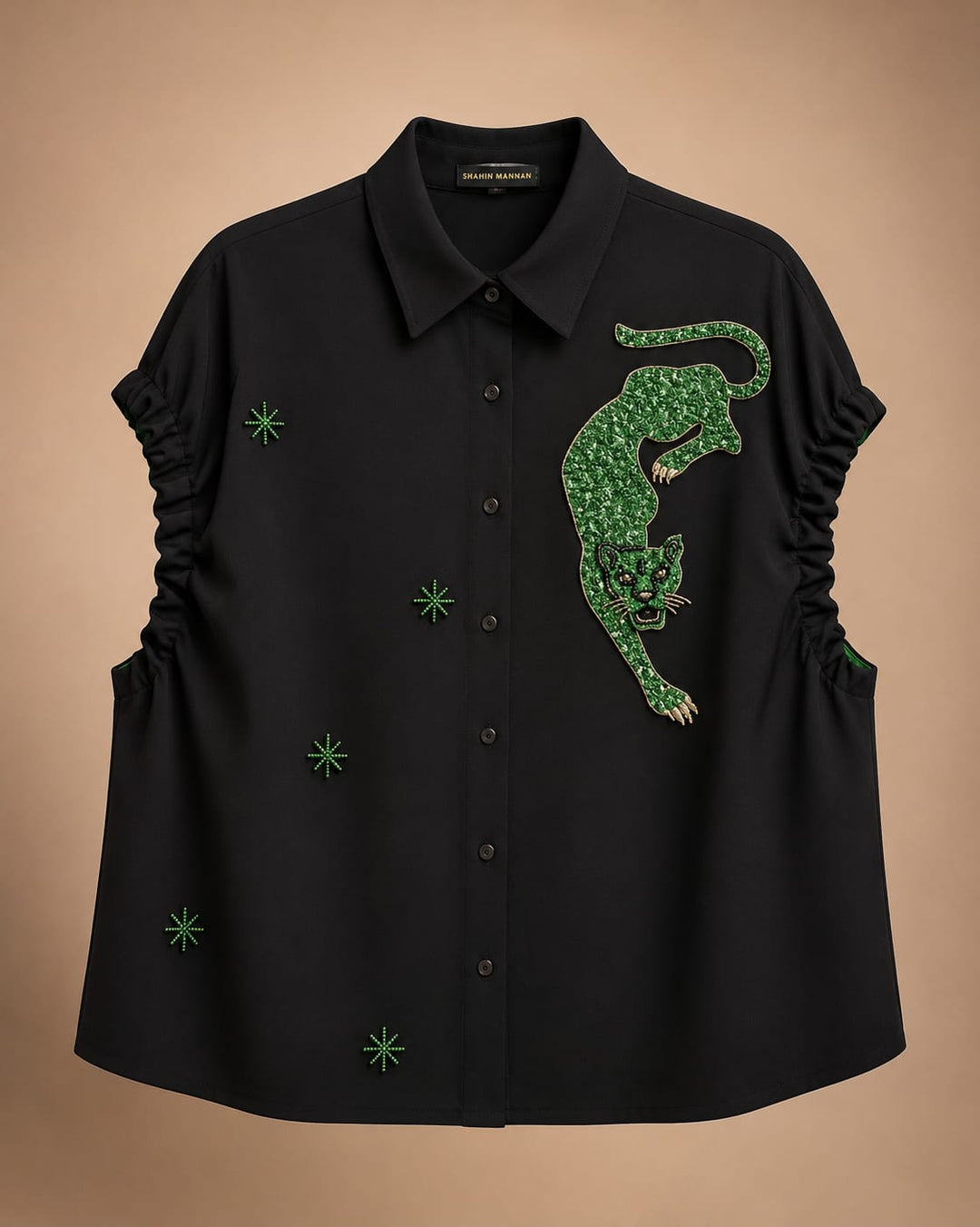 Funky Panther Elasticated Top