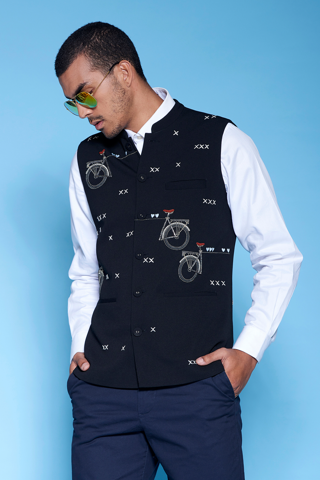 Infinity Bycycle Nehru Jacket