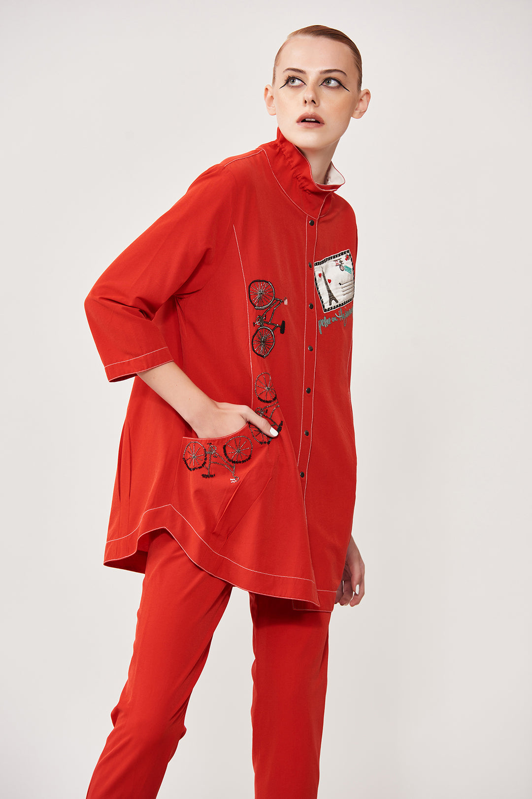 Dream Plan Do Shirt Jacket With Pants