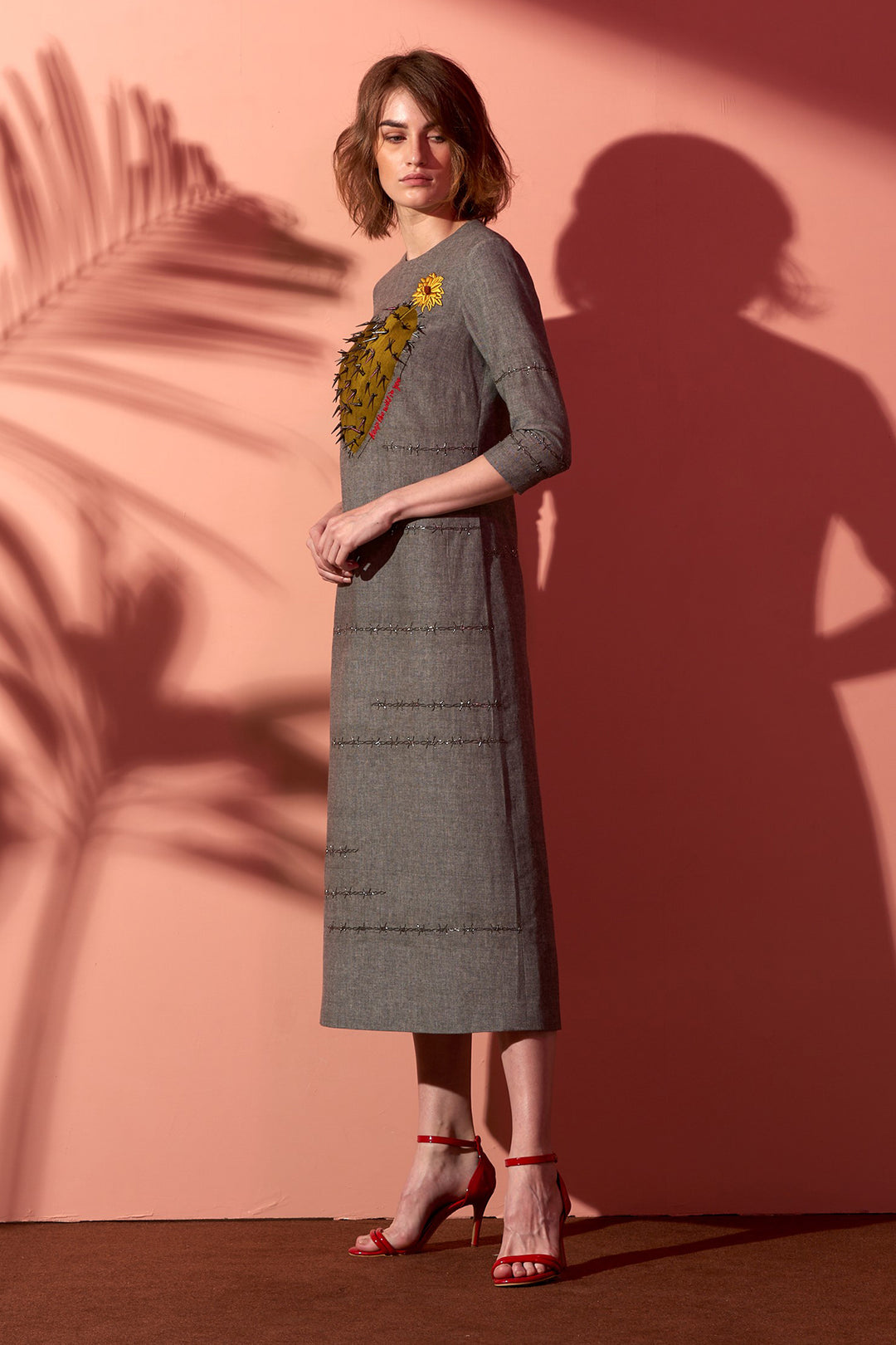 Keep The Wild Midi Dress