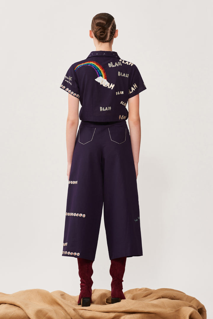 Good Enough Short Jacket With Flared Pant
