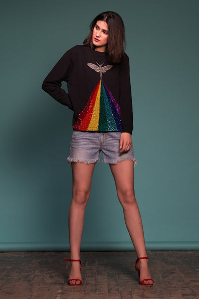 Rainbow Insect Sweatshirt