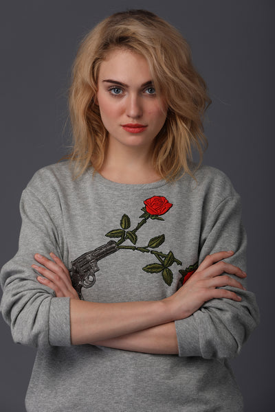 Gun And Roses Sweatshirt