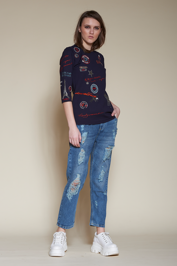 Dancing Downtown T-shirt Top