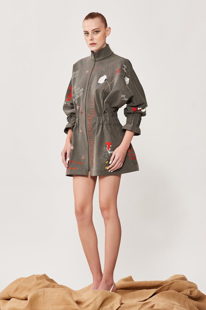 Prove Yourself Jacket Dress