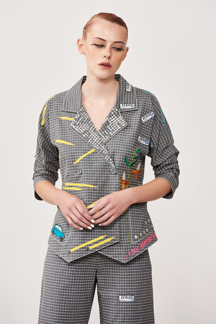 Over the Rainbow Waistcoat Jacket