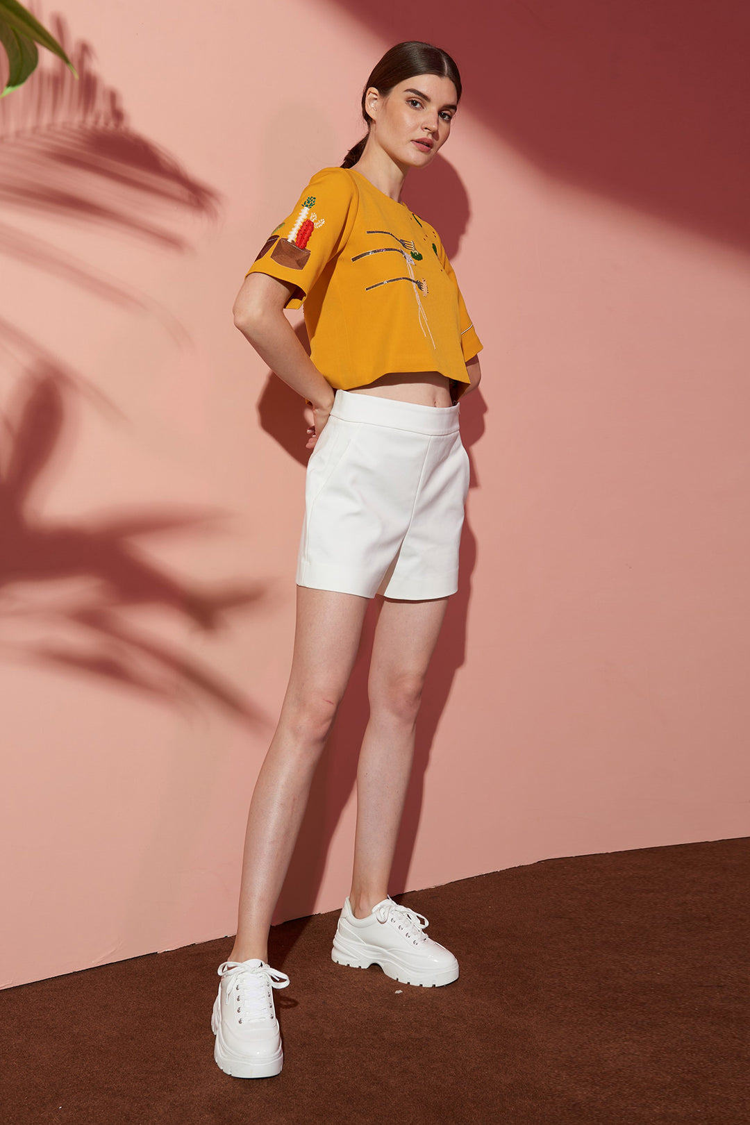 Brocolli Crop Top