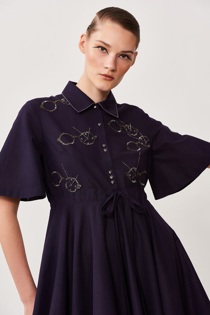 Time Vision Asymmetric Dress