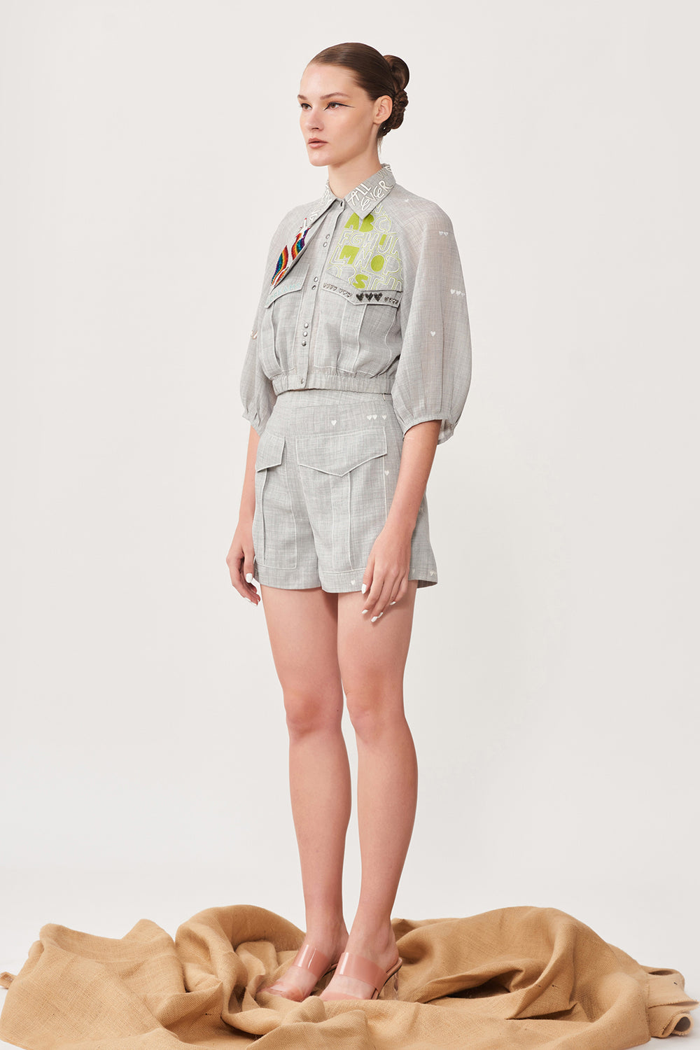 Own Your Dream Flap Short Jacket